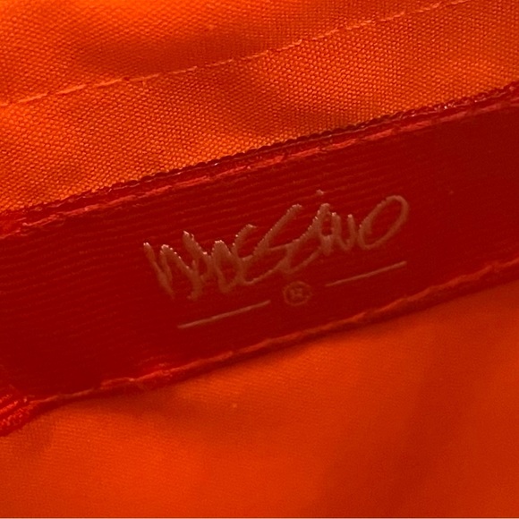 Bright Orange Raffia Fringed Handbag, Y2K, Mossimo - Picture 5 of 6